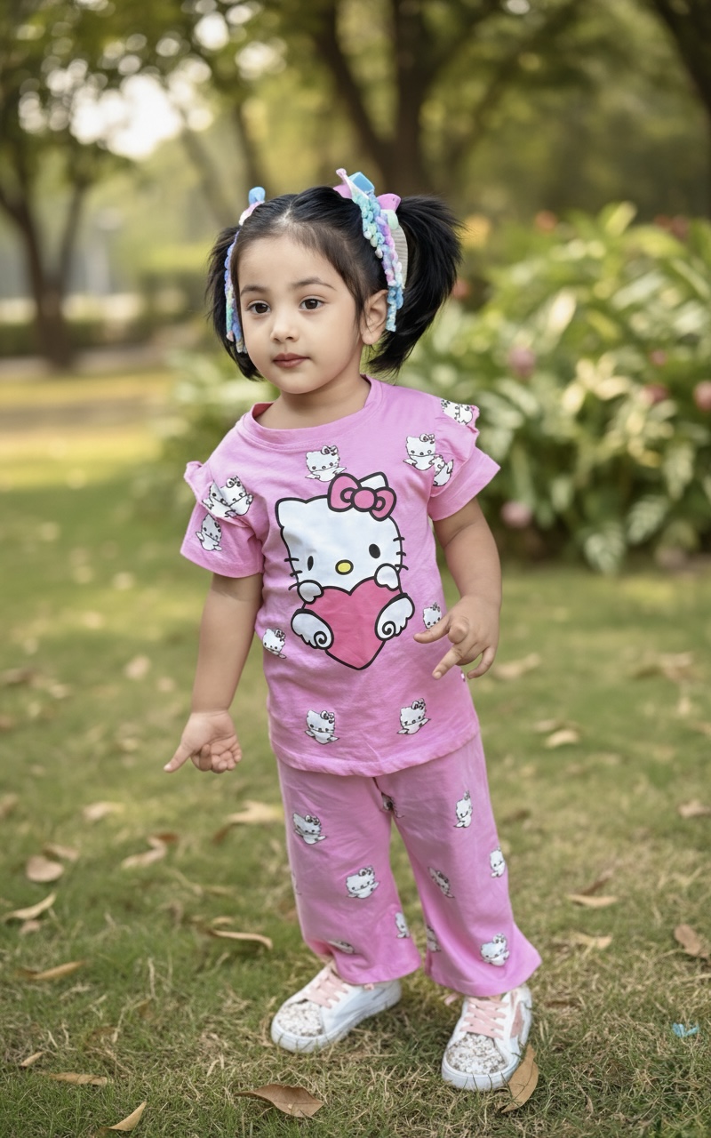 গার্লস টিশার্ট সেট